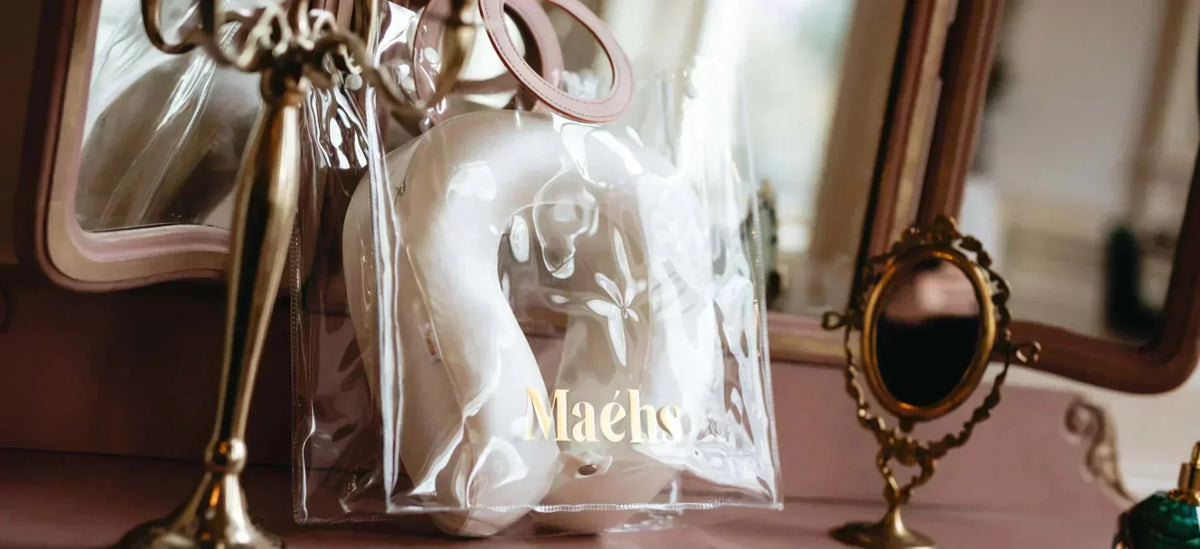 Binnenkort verkrijgbaar: Maéhs zijden reiskussens