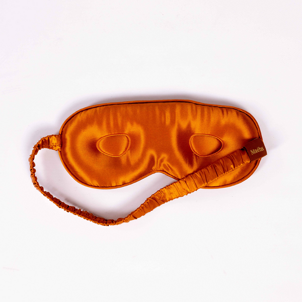 Zijden slaapmasker kleur rust