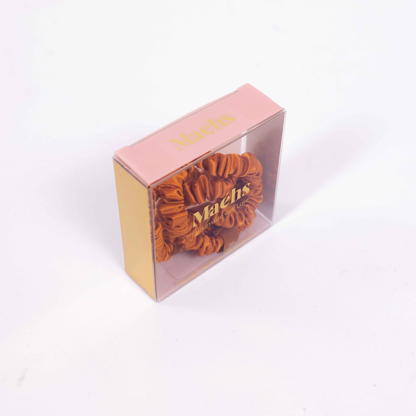 Rust 3-Pack Scrunchies Small