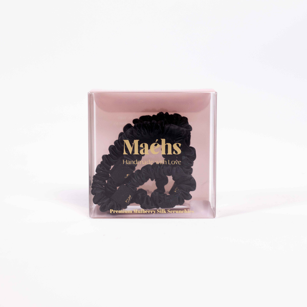 mini zijden scrunchies