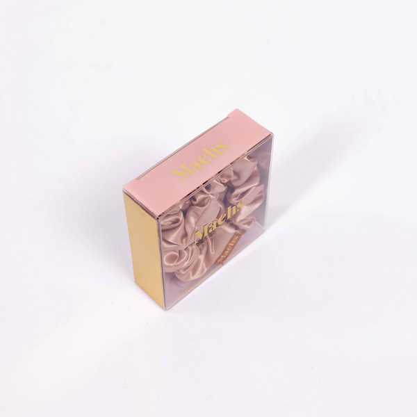 Midi 2-Pack Scrunchies Caramel