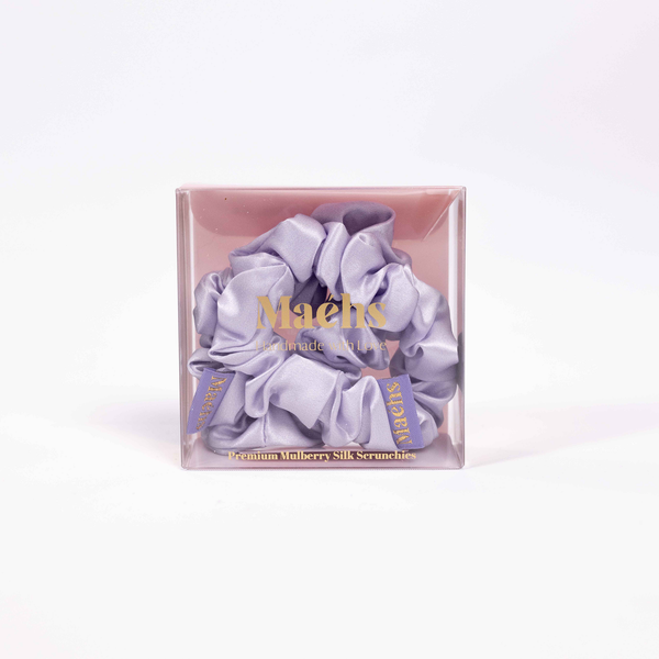 Lavender 2-Pack Scrunchies Midi