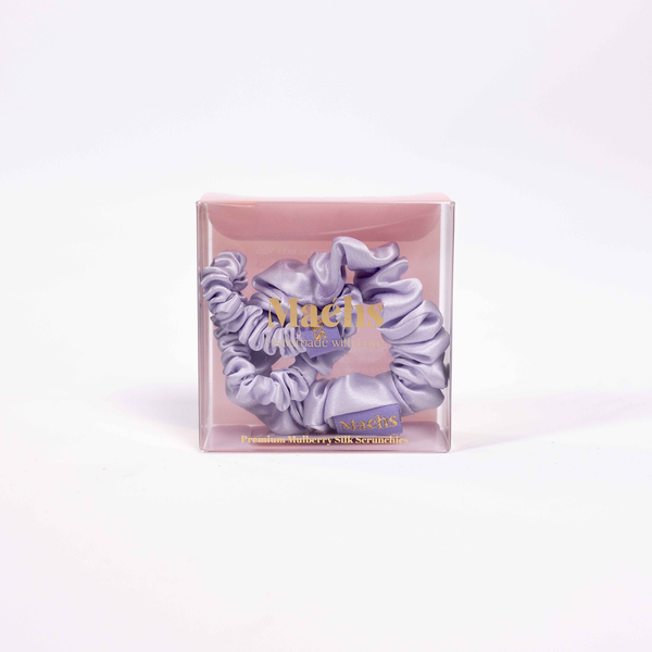 Lavender 2-Pack Scrunchies S-M