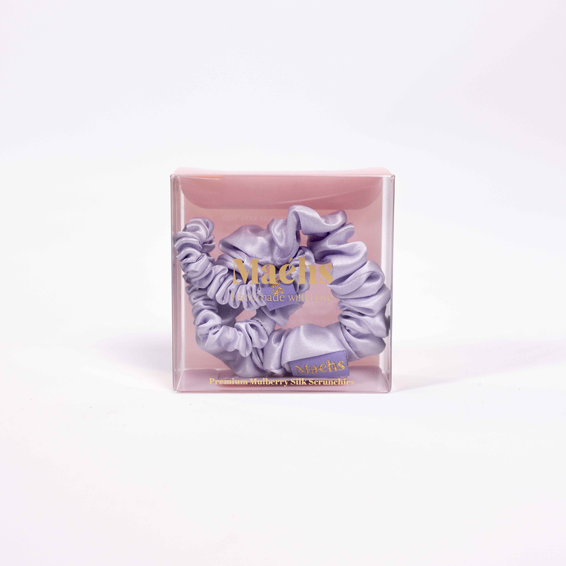 Lavender 2-Pack Scrunchies S-M