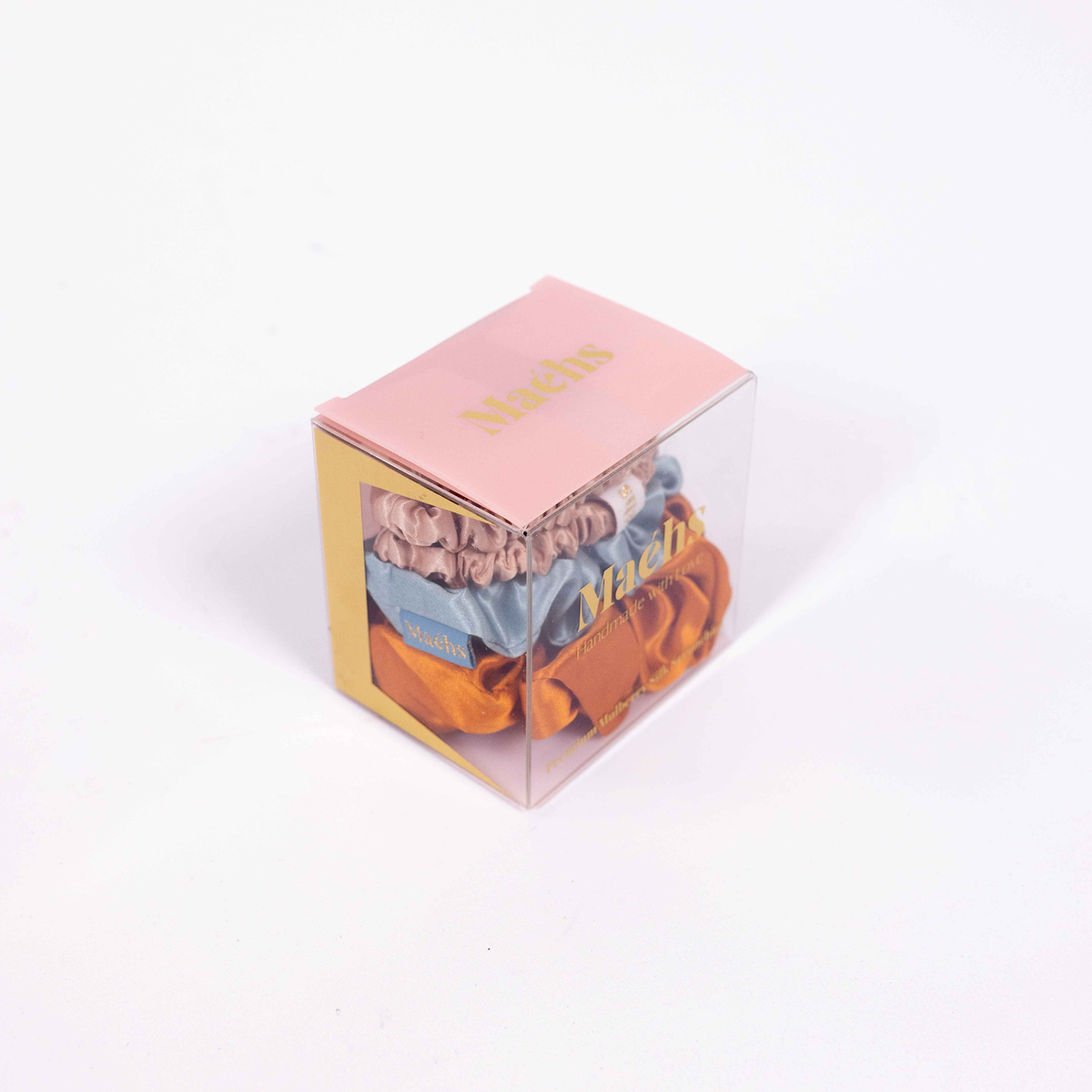 Marbella 4-Pack Scrunchies S-S-M-L