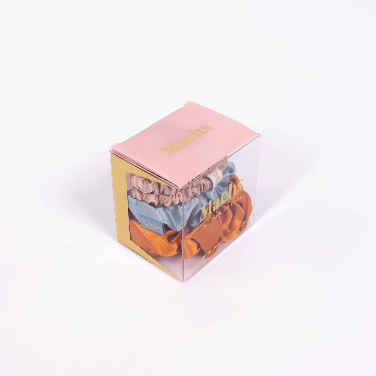 Marbella 4-Pack Scrunchies S-S-M-L