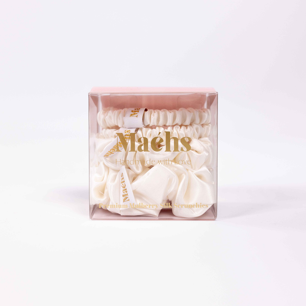 Zurich 4-Pack Scrunchies S-S-M-L