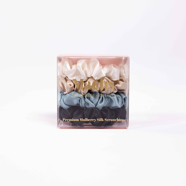 4 pack scrunchies
