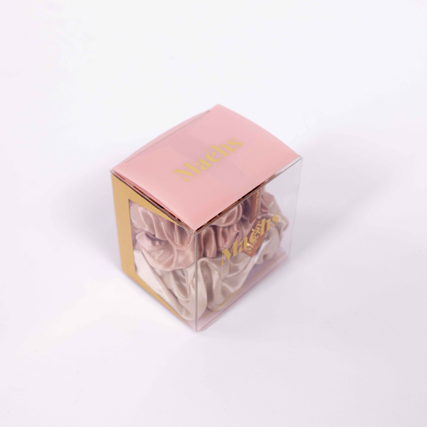Champagne Caramel 3-Pack Scrunchies M-M-L