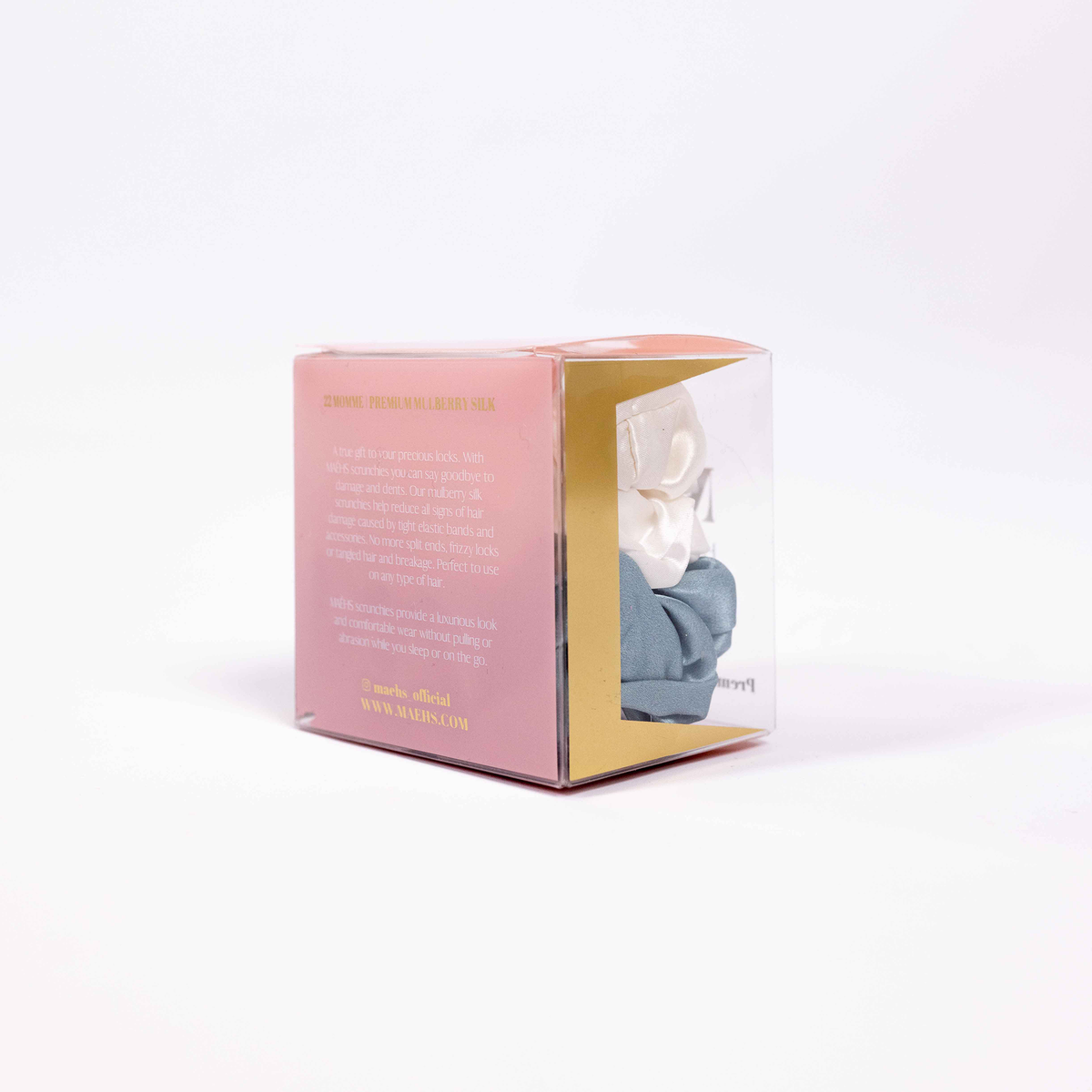 Ether Ivory 3-Pack Scrunchies M-M-L