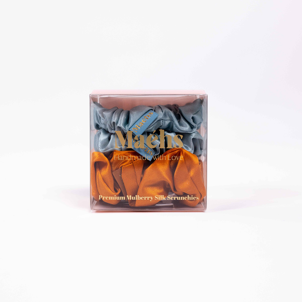 Ether Rust 3-Pack Scrunchies M-M-L